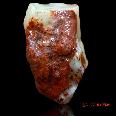 13.70 Cts Unheated Australian Fire Opal Loose Gemstone Fancy Rough Natural 22x11x7 mm RA-343