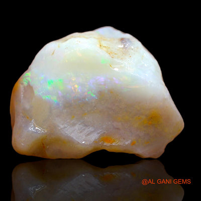 18.35 Cts Natural Australian Fire Opal Loose Gemstone Fancy Rough 19x16x13 mm RA-344