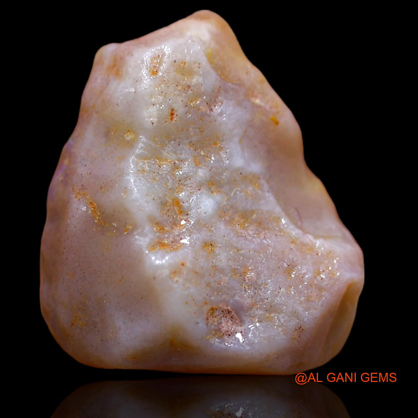18.35 Cts Natural Australian Fire Opal Loose Gemstone Fancy Rough 19x16x13 mm RA-344