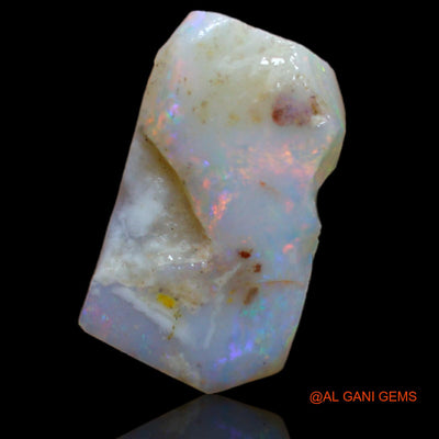 5.35 Cts Natural Australian Fire Opal Loose Gemstone Fancy Rough 16x9x5 mm RA-34