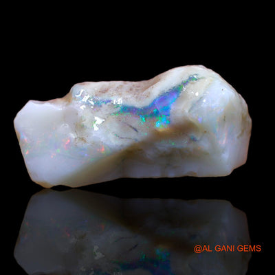10.45 Cts Natural Australian Fire Opal Loose Gemstone Fancy Rough 22x10x8 mm RA-350