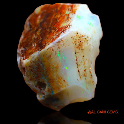 19.25 Cts Unheated Australian Fire Opal Loose Gemstone Fancy Rough Natural 23x12x17 mm RA-351