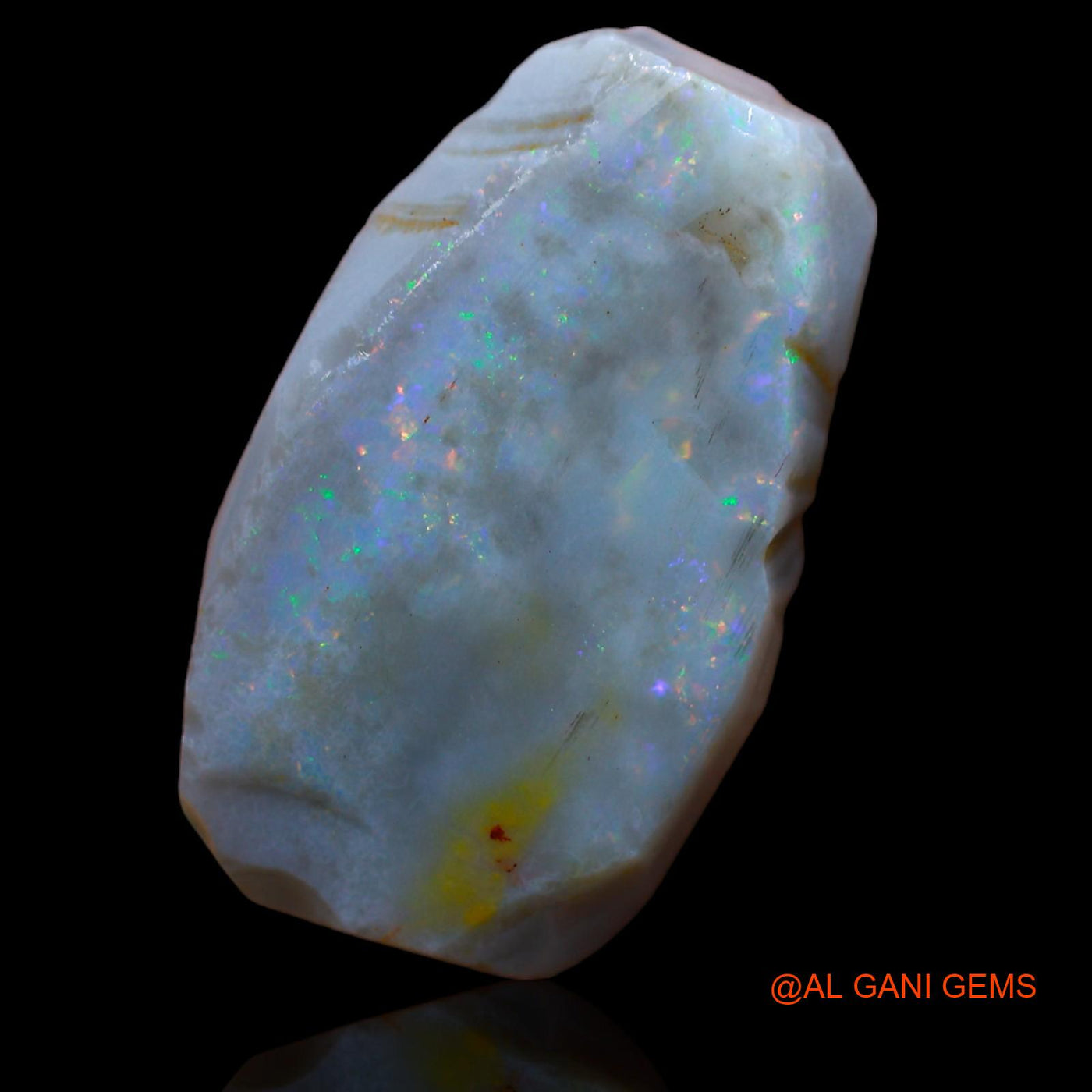 18.25 Cts Unheated Australian Fire Opal Loose Gemstone Fancy Rough Natural 24x14x6 mm RA-352