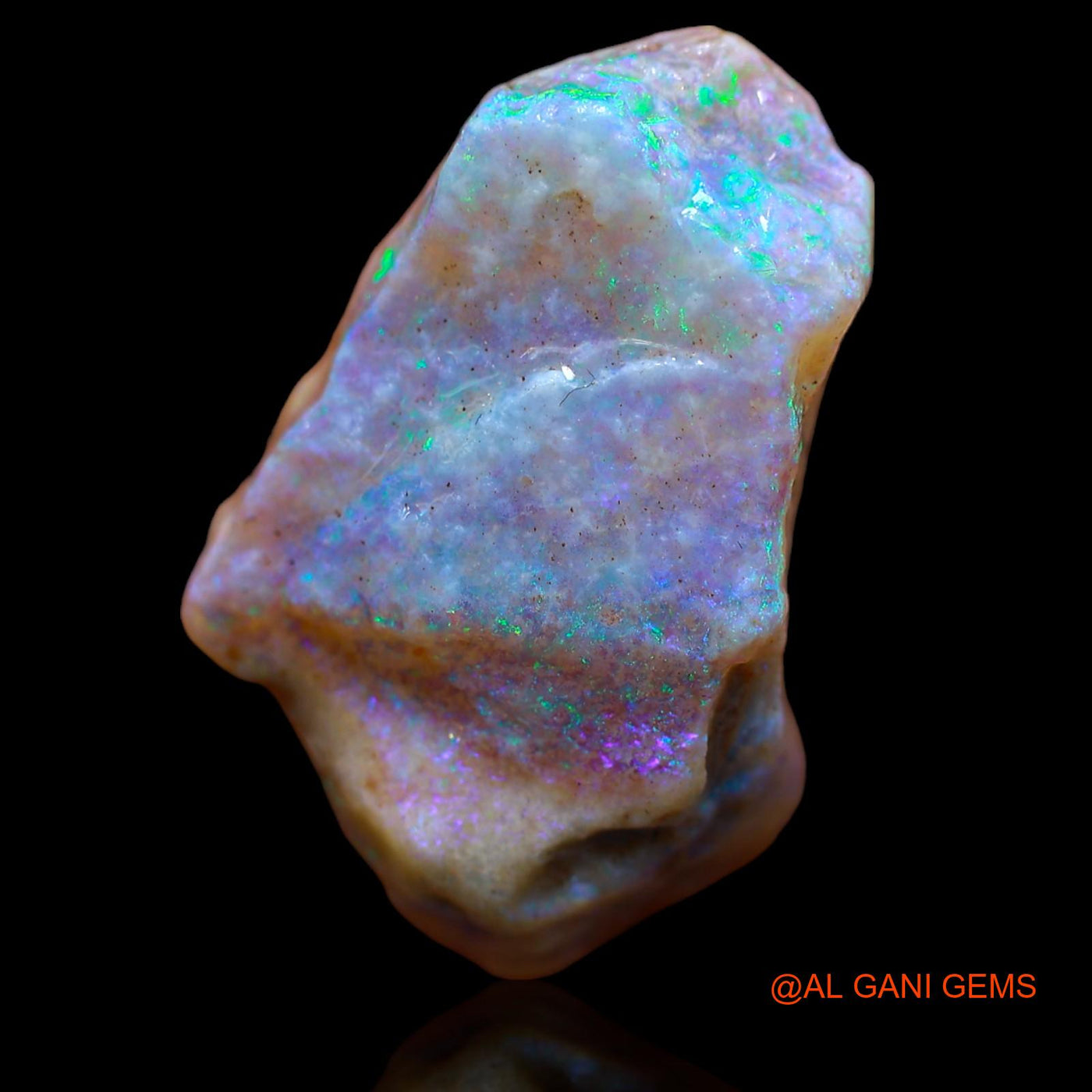 Natural Untreated Fire Opal Loose Gemstone Fancy Rough From Australia 15.70 Cts 23x15x11 mm RA-353