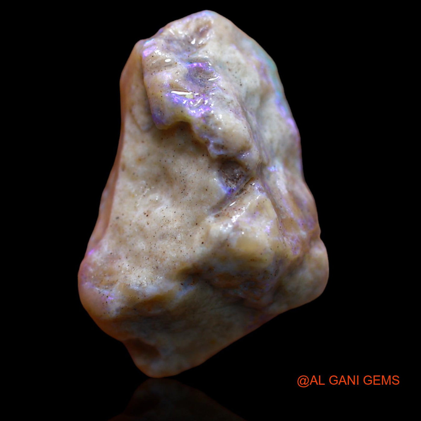 Natural Untreated Fire Opal Loose Gemstone Fancy Rough From Australia 15.70 Cts 23x15x11 mm RA-353