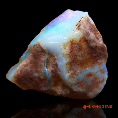 16.90 Cts Natural Australian Fire Opal Loose Gemstone Fancy Rough 23x20x10 mm RA-354