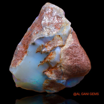 16.90 Cts Natural Australian Fire Opal Loose Gemstone Fancy Rough 23x20x10 mm RA-354