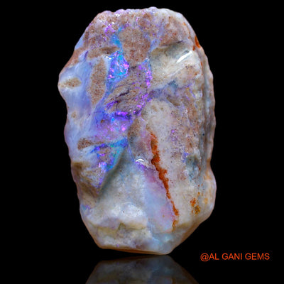 16.85 Cts Natural Australian Fire Opal Loose Gemstone Fancy Rough 25x15x7 mm RA-356