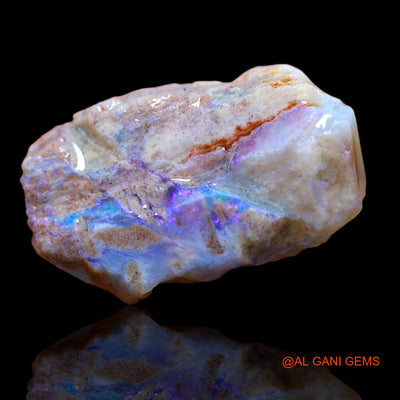 16.85 Cts Natural Australian Fire Opal Loose Gemstone Fancy Rough 25x15x7 mm RA-356