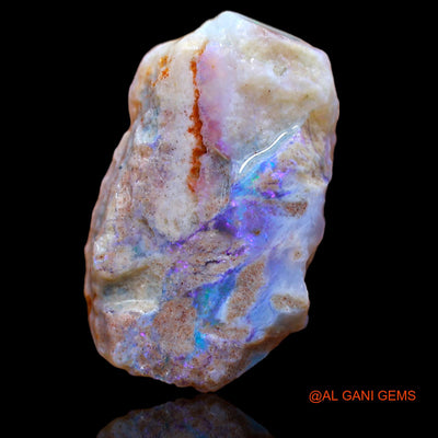 16.85 Cts Natural Australian Fire Opal Loose Gemstone Fancy Rough 25x15x7 mm RA-356