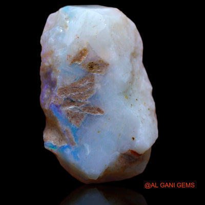 16.85 Cts Natural Australian Fire Opal Loose Gemstone Fancy Rough 25x15x7 mm RA-356