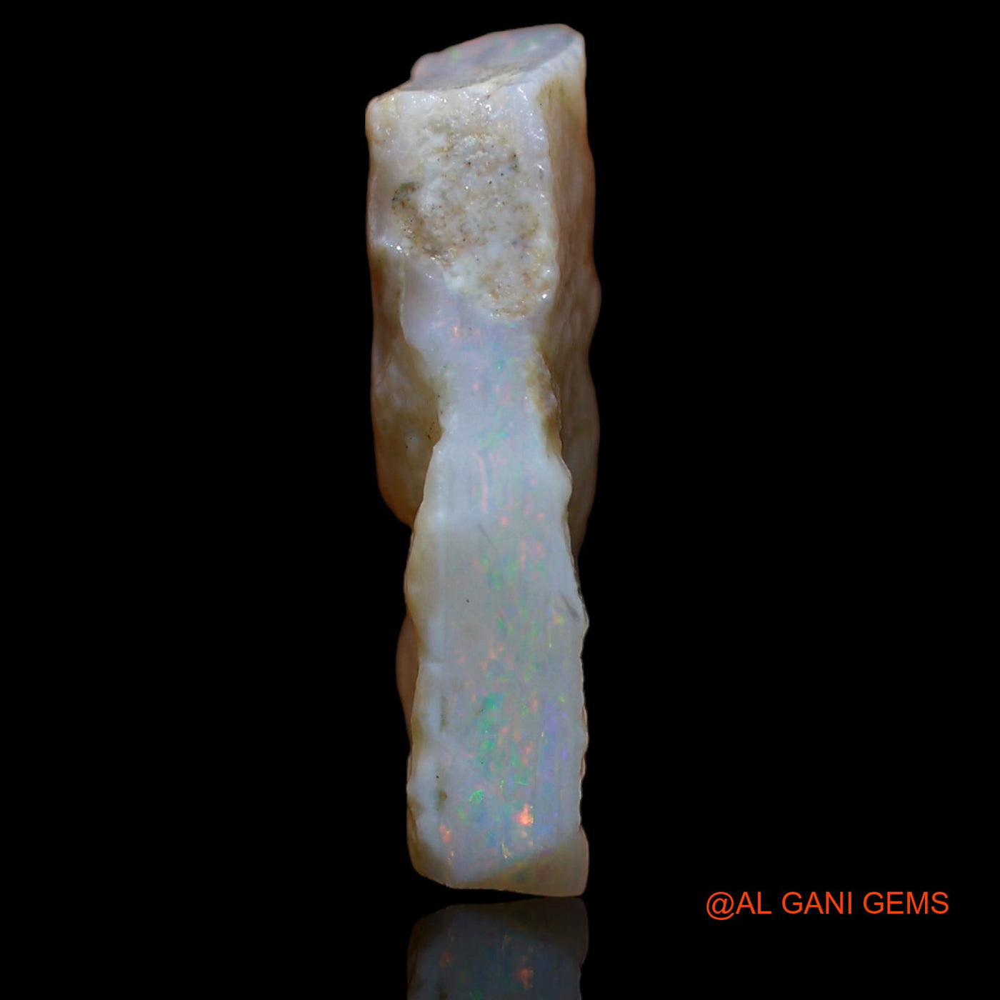11.60 Cts Unheated Australian Fire Opal Loose Gemstone Fancy Rough Natural 22x14x6 mm RA-359