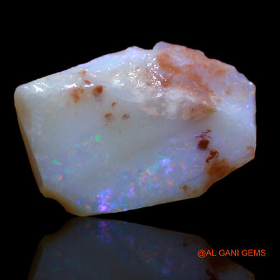 4.20 Cts Unheated Australian Fire Opal Loose Gemstone Fancy Rough Natural 15x10x3 mm RA-35