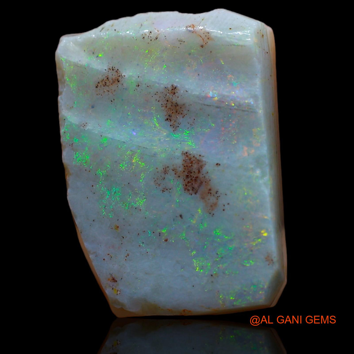 15.25 Cts Unheated Australian Fire Opal Loose Gemstone Fancy Rough Natural 19x13x7 mm RA-366