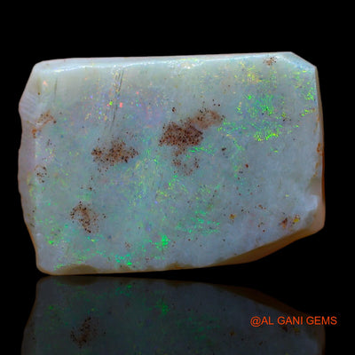 15.25 Cts Unheated Australian Fire Opal Loose Gemstone Fancy Rough Natural 19x13x7 mm RA-366