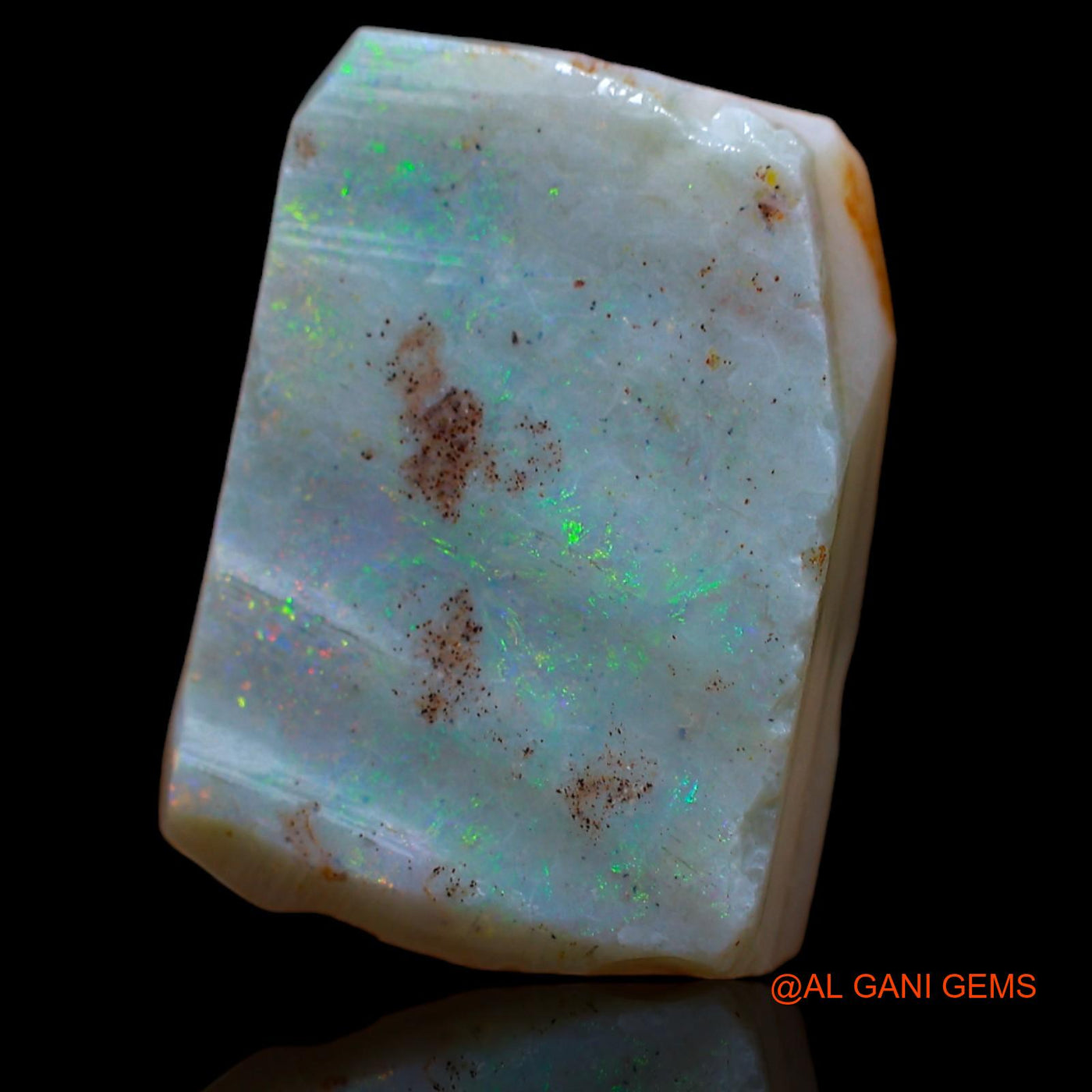 15.25 Cts Unheated Australian Fire Opal Loose Gemstone Fancy Rough Natural 19x13x7 mm RA-366