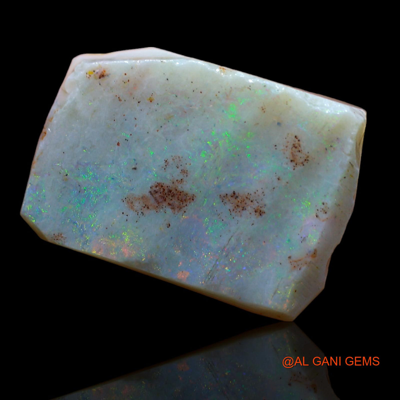 15.25 Cts Unheated Australian Fire Opal Loose Gemstone Fancy Rough Natural 19x13x7 mm RA-366