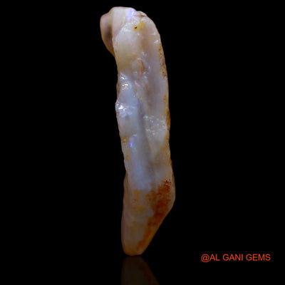 13.25 Cts Natural Australian Fire Opal Loose Gemstone Fancy Rough 25x20x4 mm RA-368