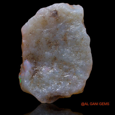 13.25 Cts Natural Australian Fire Opal Loose Gemstone Fancy Rough 25x20x4 mm RA-368