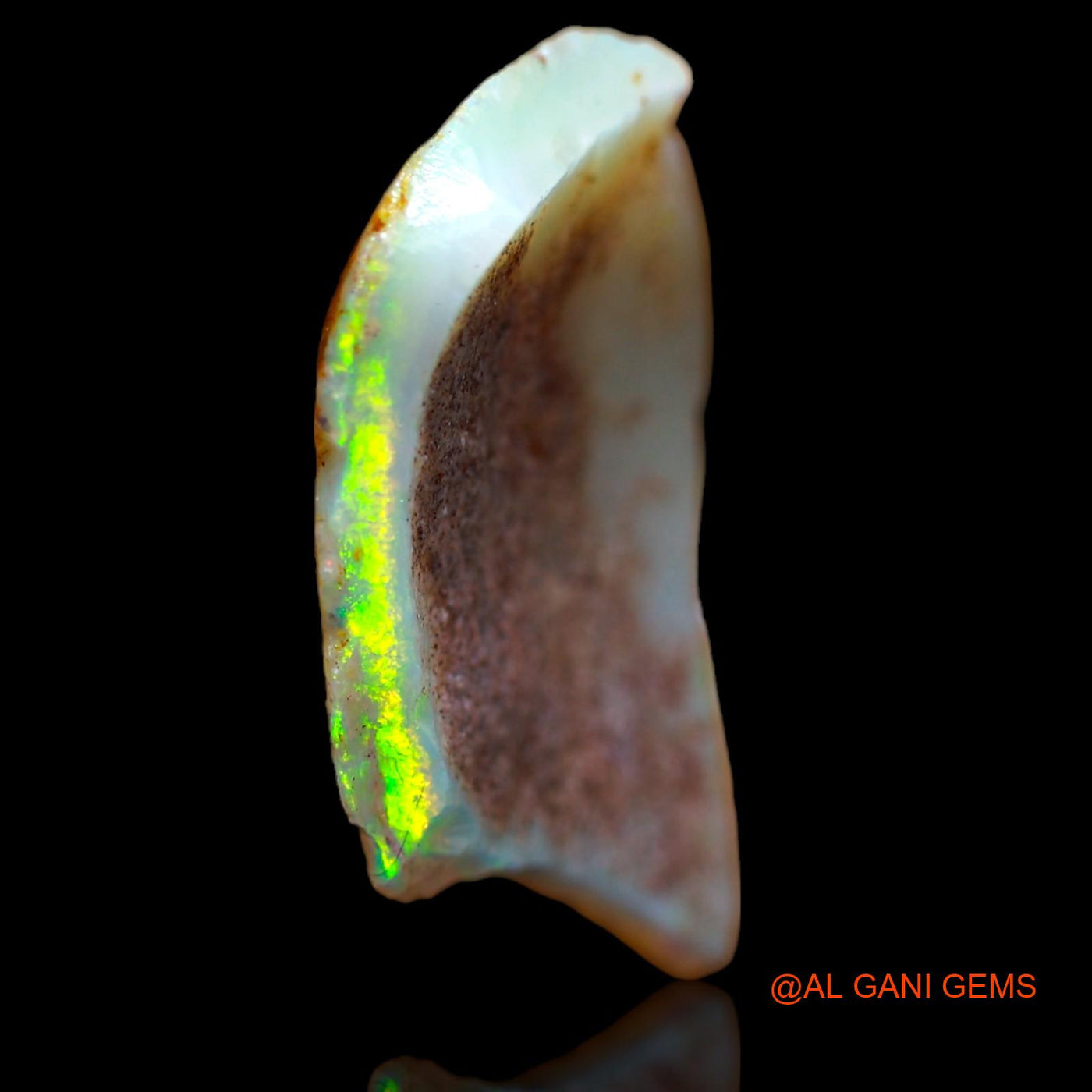 8.10 Cts Natural Australian Fire Opal Loose Gemstone Fancy Rough 23x16x5 mm RA-370