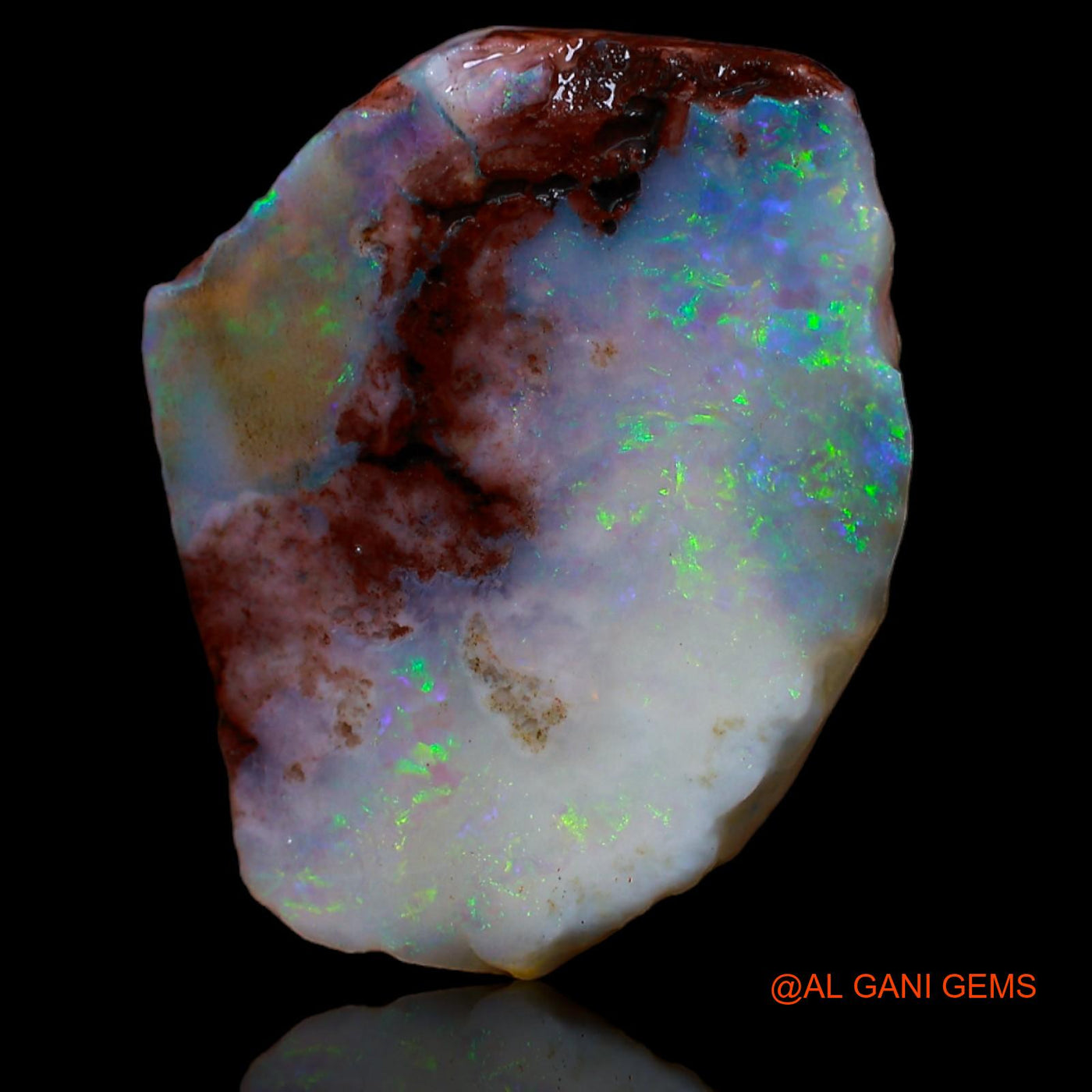 12.00 Cts Natural Australian Fire Opal Loose Gemstone Fancy Rough 23x18x5 mm RA-371