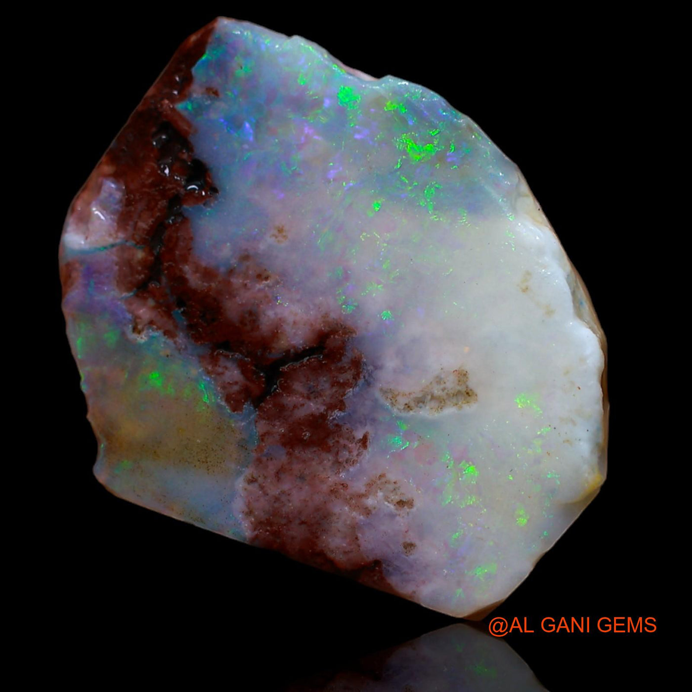 12.00 Cts Natural Australian Fire Opal Loose Gemstone Fancy Rough 23x18x5 mm RA-371