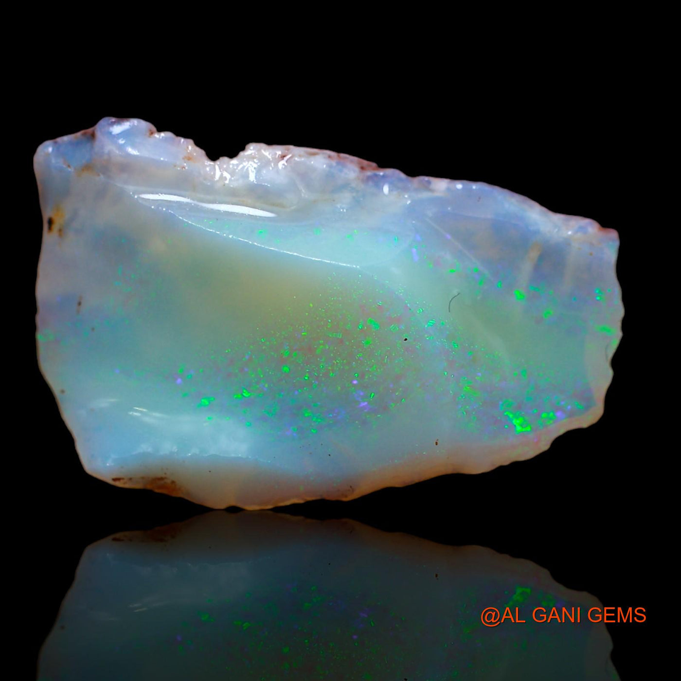 10.35 Cts Natural Australian Fire Opal Fancy Rough Loose Gemstone For Jewelry 25x15x6 mm RA-372