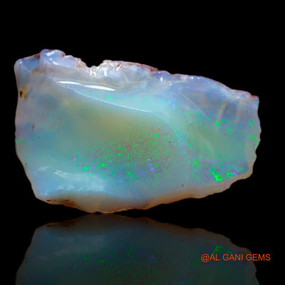10.35 Cts Natural Australian Fire Opal Fancy Rough Loose Gemstone For Jewelry 25x15x6 mm RA-372