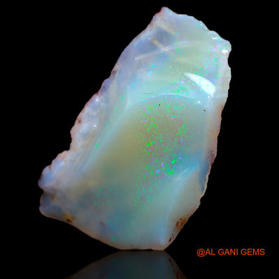 10.35 Cts Natural Australian Fire Opal Fancy Rough Loose Gemstone For Jewelry 25x15x6 mm RA-372