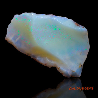 10.35 Cts Natural Australian Fire Opal Fancy Rough Loose Gemstone For Jewelry 25x15x6 mm RA-372