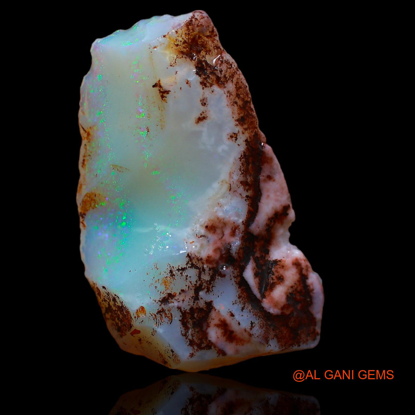 10.35 Cts Natural Australian Fire Opal Fancy Rough Loose Gemstone For Jewelry 25x15x6 mm RA-372