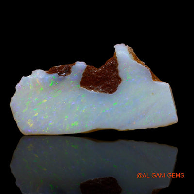 Natural Untreated Fire Opal Loose Gemstone Fancy Rough From Australia 8.20 Cts 26x14x5 mm RA-374