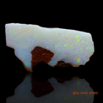 Natural Untreated Fire Opal Loose Gemstone Fancy Rough From Australia 8.20 Cts 26x14x5 mm RA-374