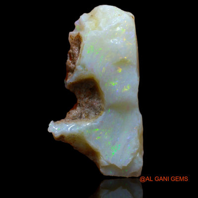 Natural Untreated Fire Opal Loose Gemstone Fancy Rough From Australia 8.20 Cts 26x14x5 mm RA-374