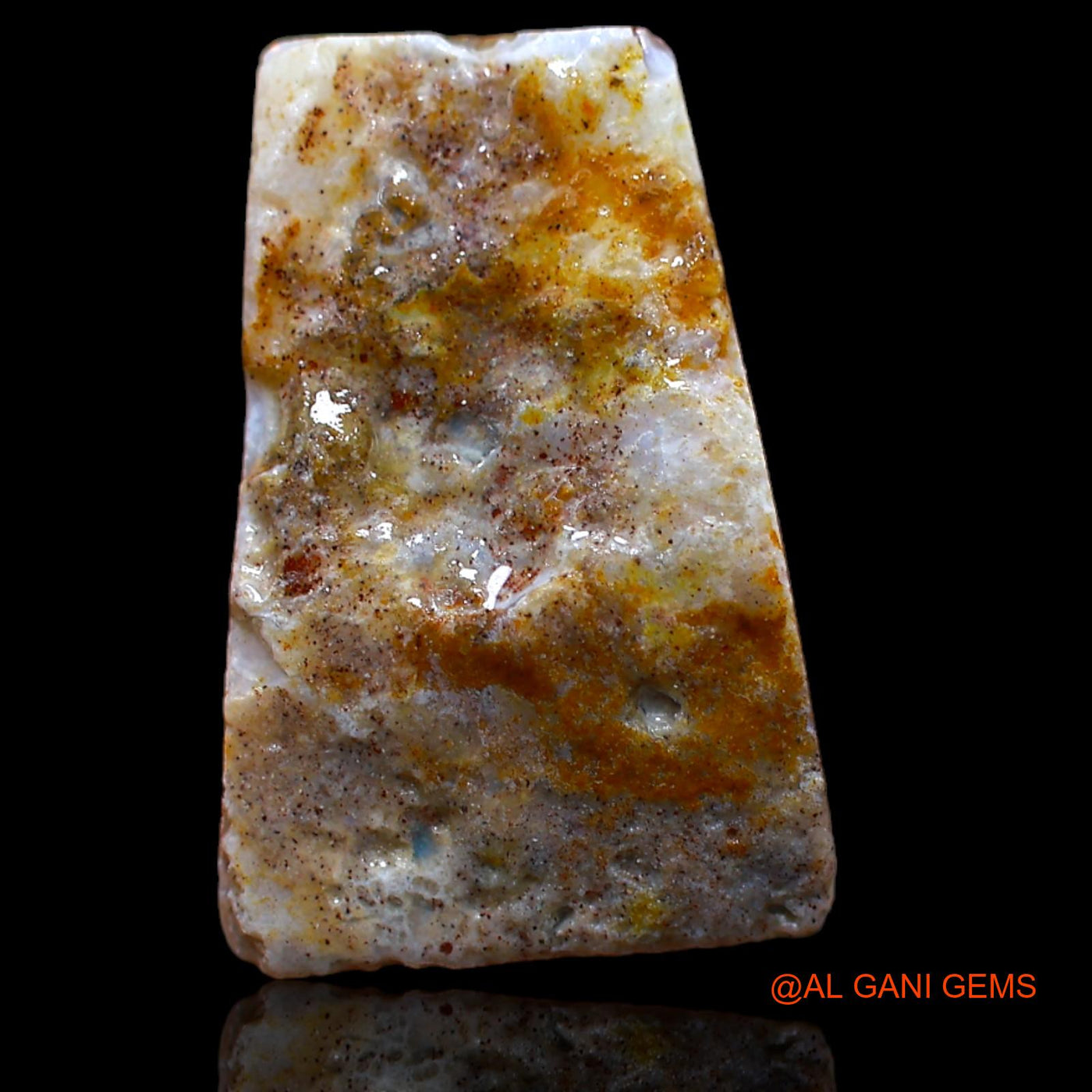 10.70 Cts Natural Australian Fire Opal Loose Gemstone Fancy Rough 20x13x6 mm RA-377