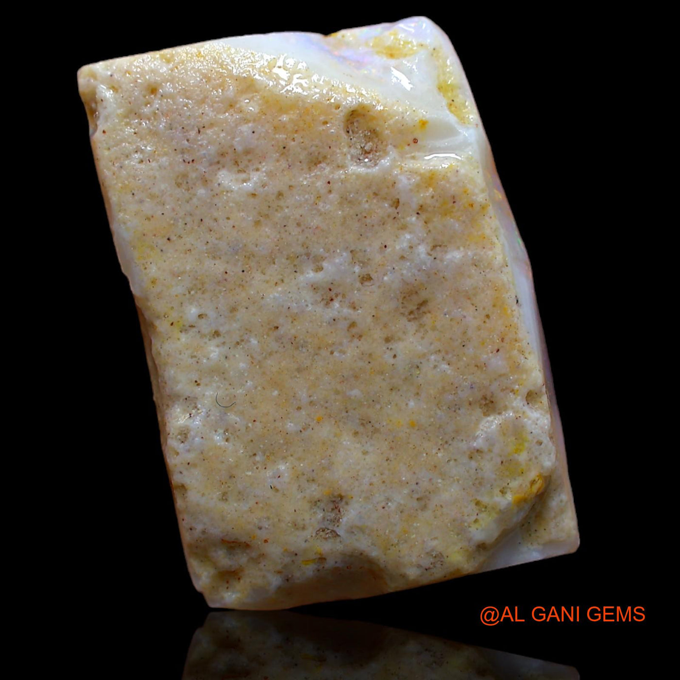 9.80 Cts Unheated Australian Fire Opal Loose Gemstone Fancy Rough Natural 20x14x4 mm RA-381