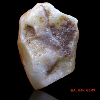 15.70 Cts Natural Australian Fire Opal Loose Gemstone Fancy Rough 21x14x9 mm RA-386