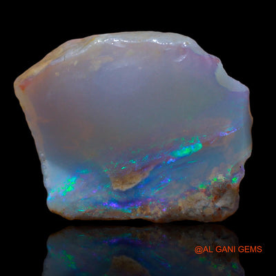 9.55 Cts Natural Australian Fire Opal Loose Gemstone Fancy Rough 21x16x5 mm RA-387