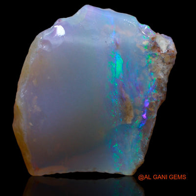9.55 Cts Natural Australian Fire Opal Loose Gemstone Fancy Rough 21x16x5 mm RA-387