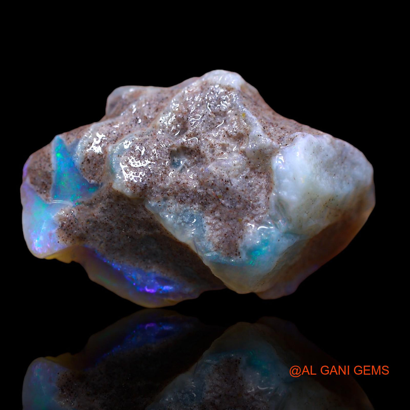 16.70 Cts Natural Australian Fire Opal Loose Gemstone Fancy Rough 24x15x11 mm RA-389