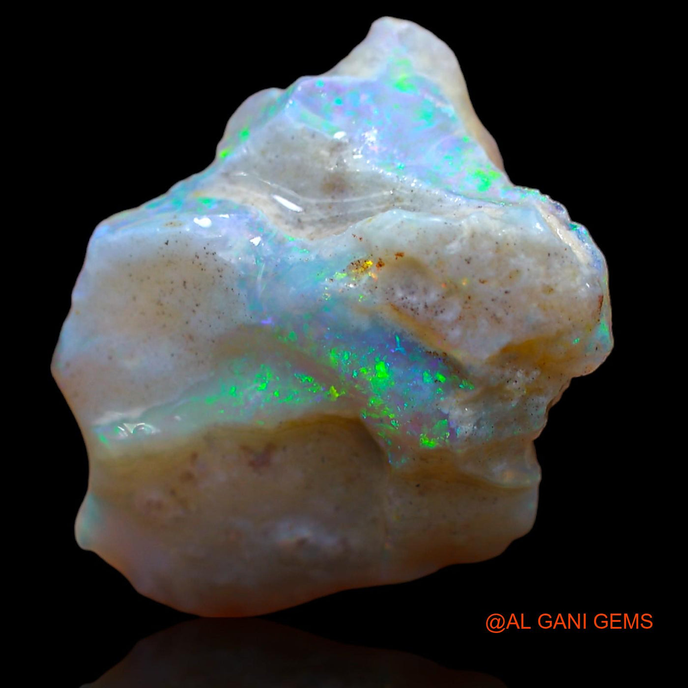 12.15 Cts Natural Australian Fire Opal Loose Gemstone Fancy Rough 22x18x7 mm RA-392