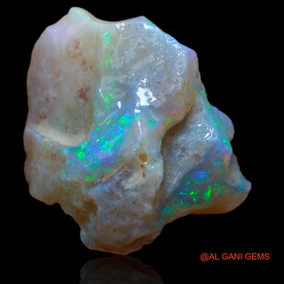 12.15 Cts Natural Australian Fire Opal Loose Gemstone Fancy Rough 22x18x7 mm RA-392