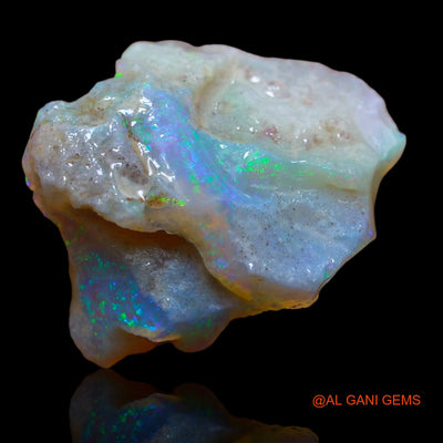 12.15 Cts Natural Australian Fire Opal Loose Gemstone Fancy Rough 22x18x7 mm RA-392
