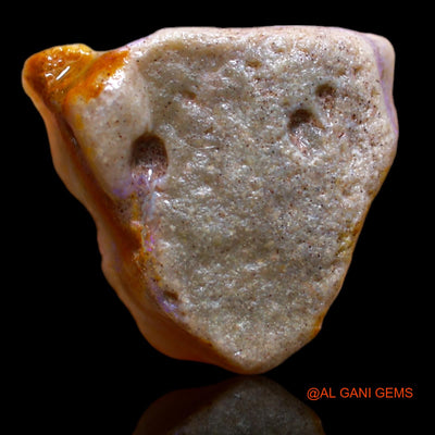 11.40 Cts Natural Australian Fire Opal Loose Gemstone Fancy Rough 16x16x8 mm RA-3