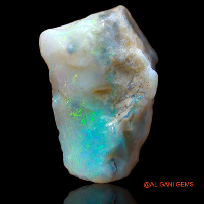 13.35 Cts Natural Australian Fire Opal Loose Gemstone Fancy Rough 16x15x9 mm RA-406