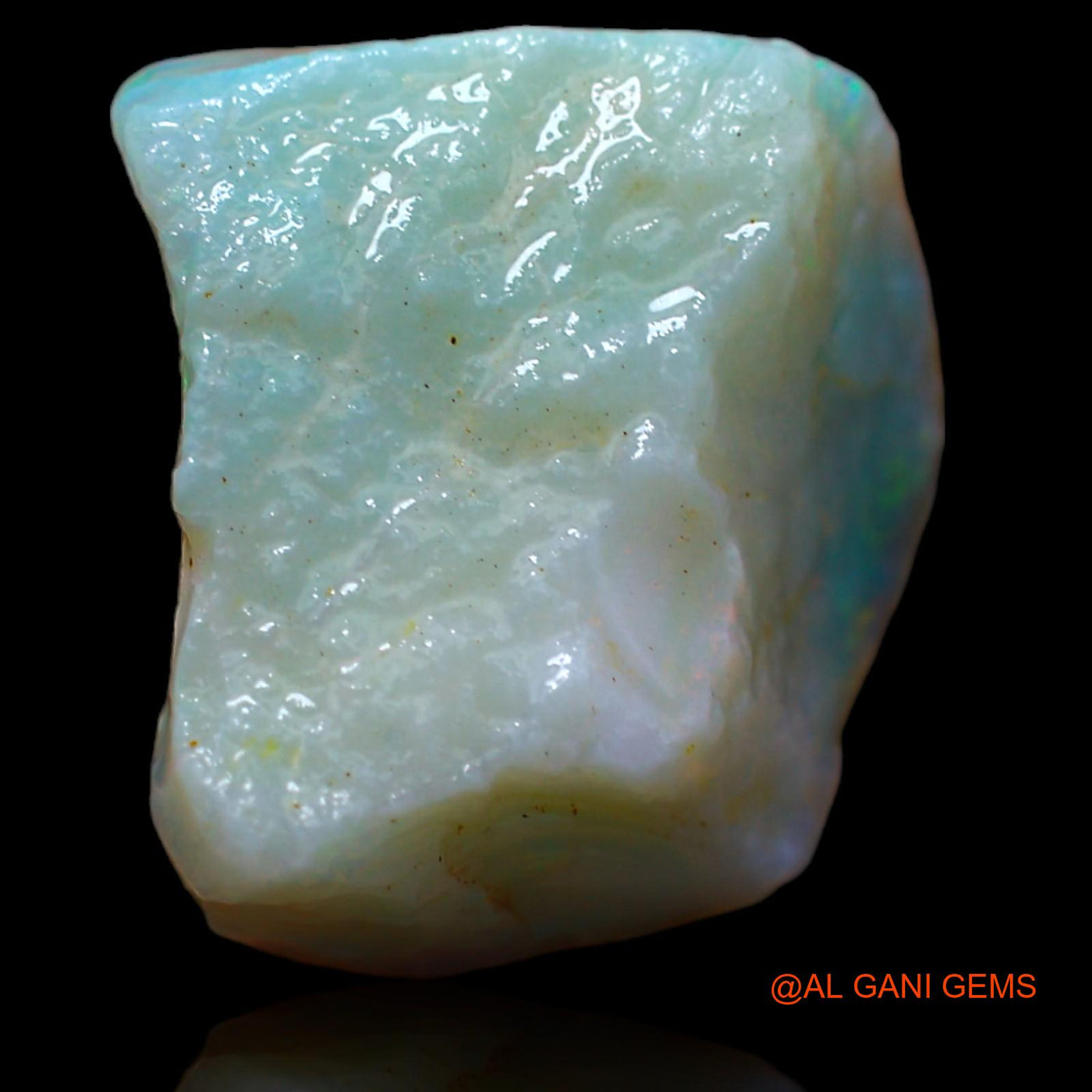13.35 Cts Natural Australian Fire Opal Loose Gemstone Fancy Rough 16x15x9 mm RA-406