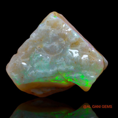17.00 Cts Unheated Australian Fire Opal Loose Gemstone Fancy Rough Natural 23x18x7 mm RA-408