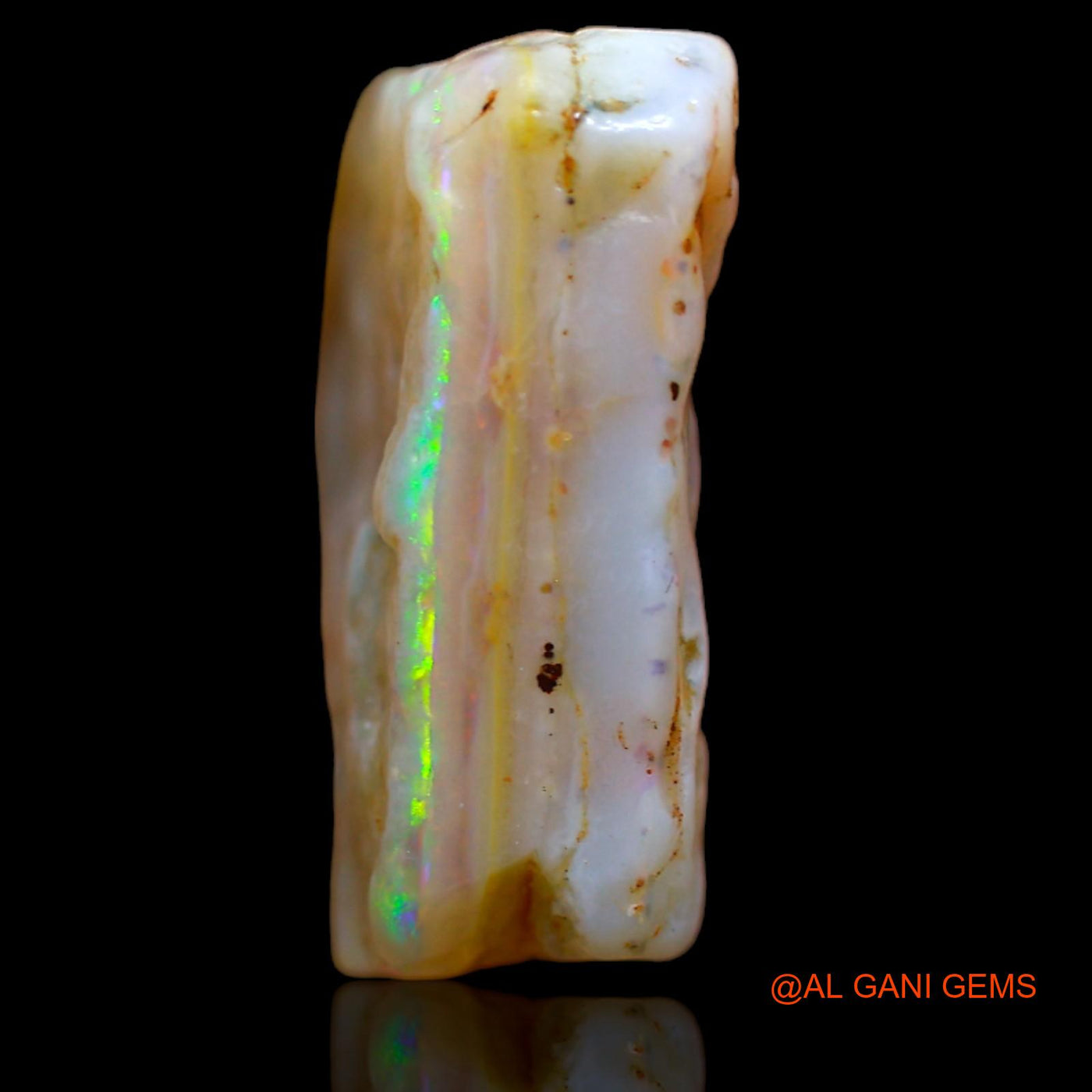 17.00 Cts Unheated Australian Fire Opal Loose Gemstone Fancy Rough Natural 23x18x7 mm RA-408