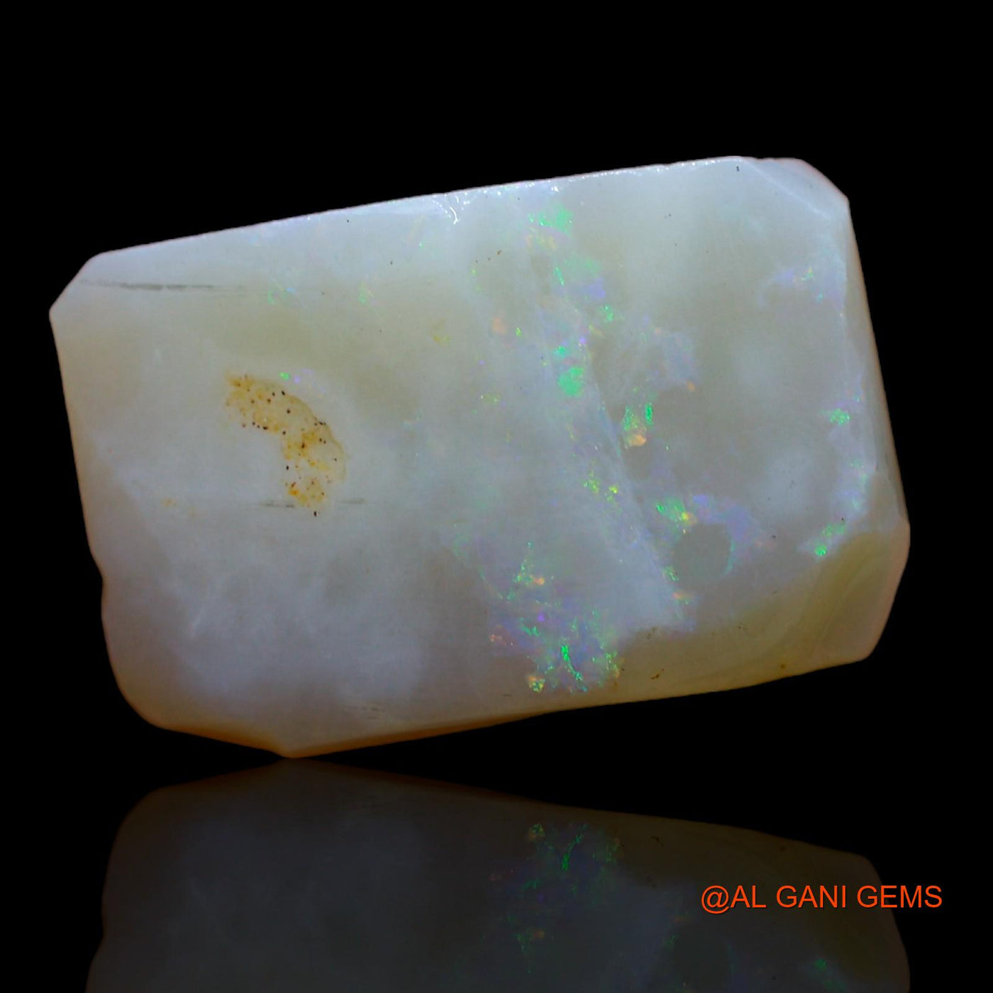 19.15 Cts Natural Australian Fire Opal Loose Gemstone Fancy Rough 20x13x8 mm RA-410