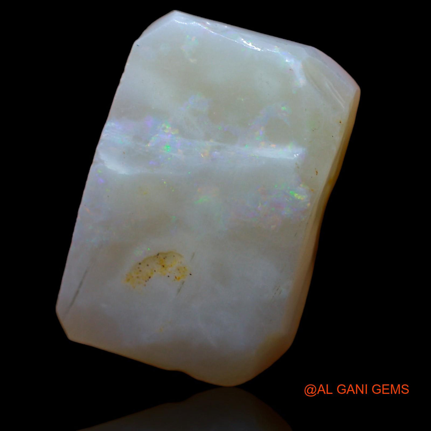 19.15 Cts Natural Australian Fire Opal Loose Gemstone Fancy Rough 20x13x8 mm RA-410